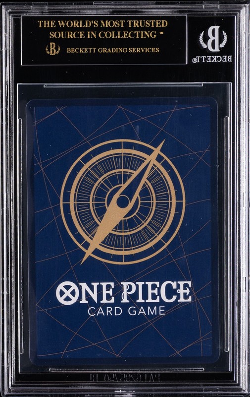 2025 ONE PIECE PROMOS JAPANESE #P112 NAMI UC BGS 10 BLACK LABEL view 2