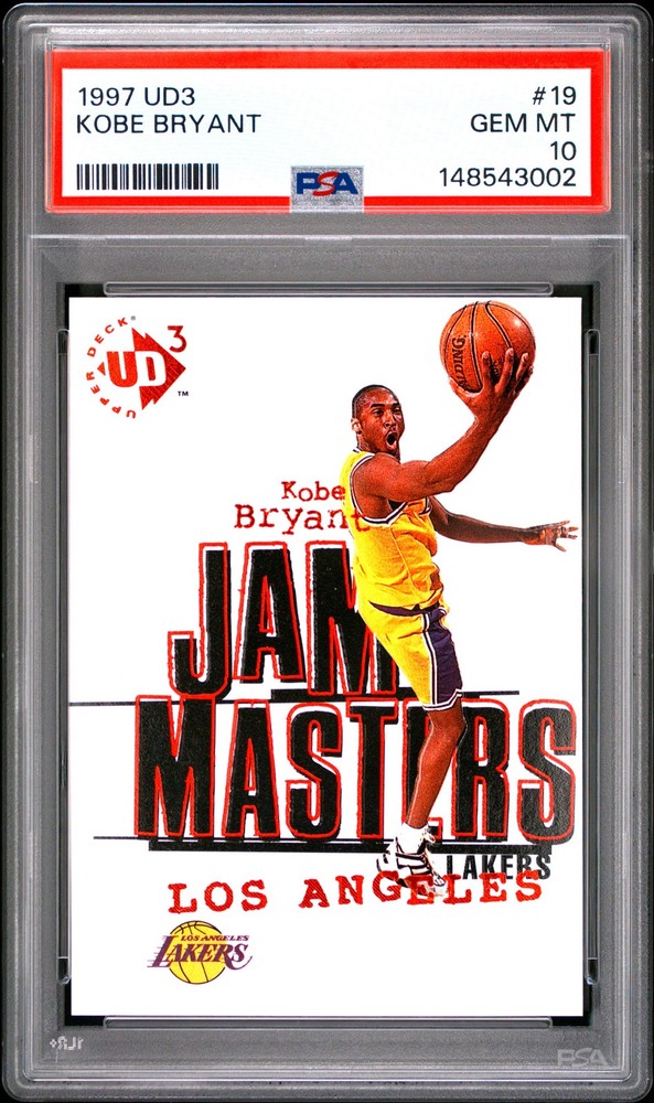 1997 UPPER DECK 3 #19 KOBE BRYANT PSA 10