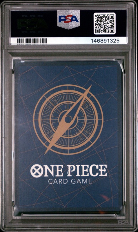 2025 ONE PIECE Illustration Box Vol 3 Eng #109 MONKEY D. LUFFY PSA 10 OP07-109 view 2