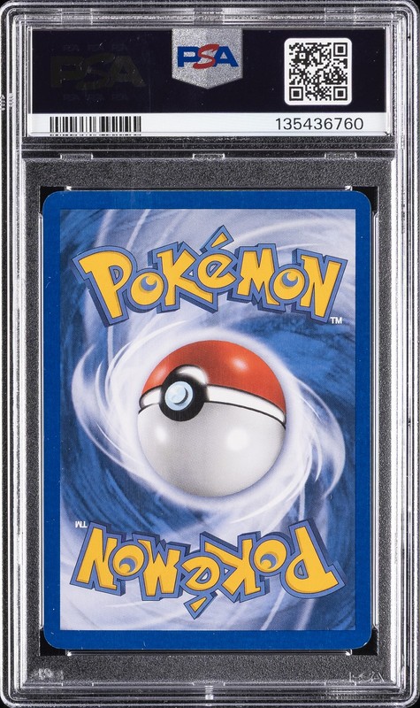 2005 POKEMON EX UNSEEN FORCES GOLD STAR #114 RAIKOU-HOLO PSA 8 view 2