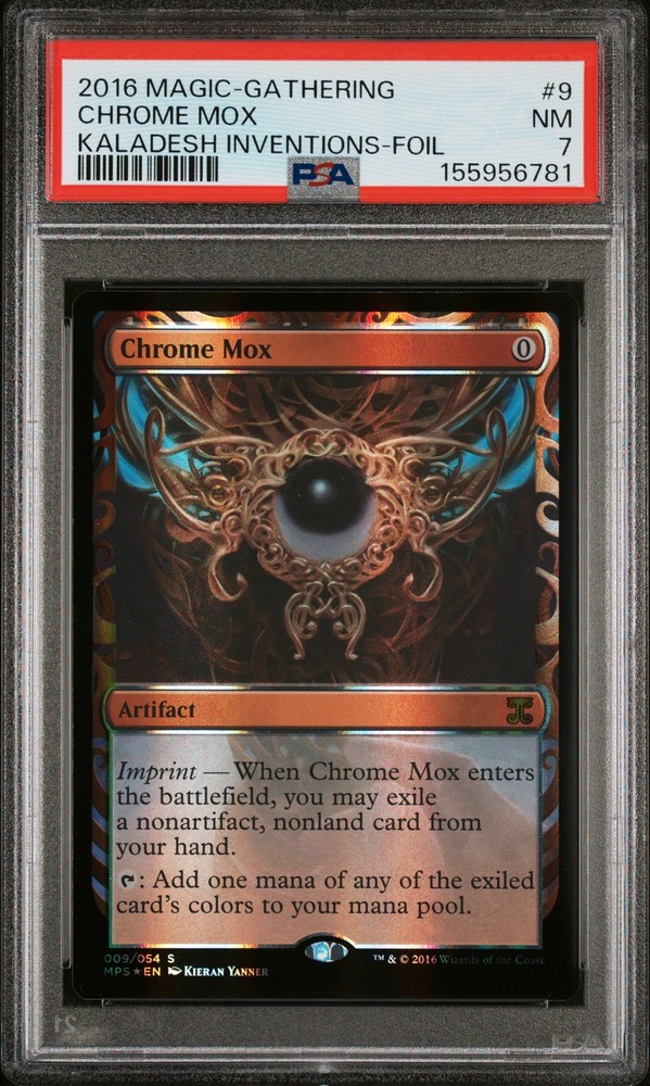 2016 MAGIC THE GATHERING KALADESH INVENTIONS FOIL #9 CHROME MOX PSA 7