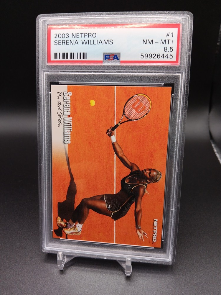 Serena Williams 2003 NetPro Tennis Card PSA 8.5