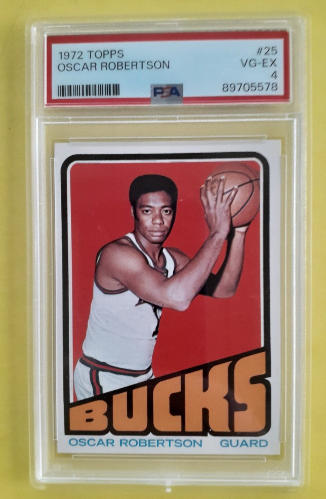 1972 OSCAR ROBERTSON ... PSA 4 ... BONUS VINTAGE CARDS OF UR FAV TEAM INCLUDED!!