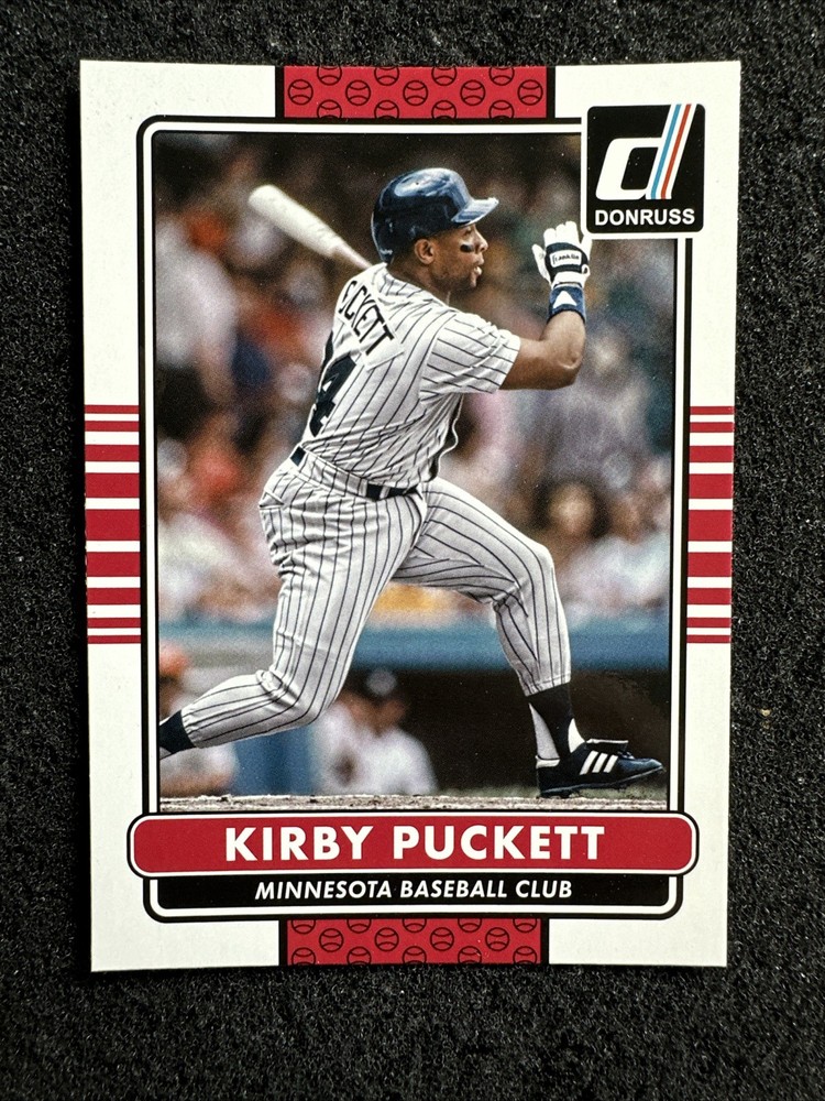 KIRBY PUCKETT #187 2015 Donruss Baseball QTY Minnesota Twins