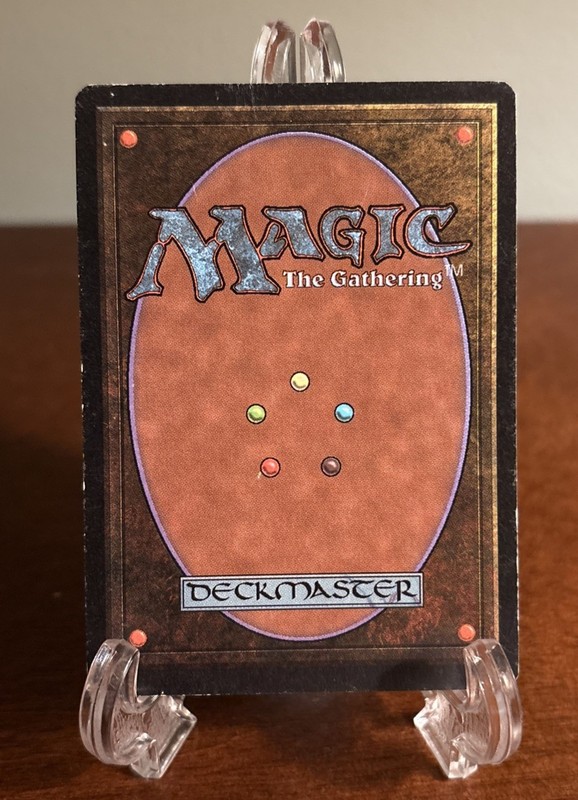 MTG Black Lotus Unlimited LP Front MP Back Magic The Gathering Christopher Rush view 2