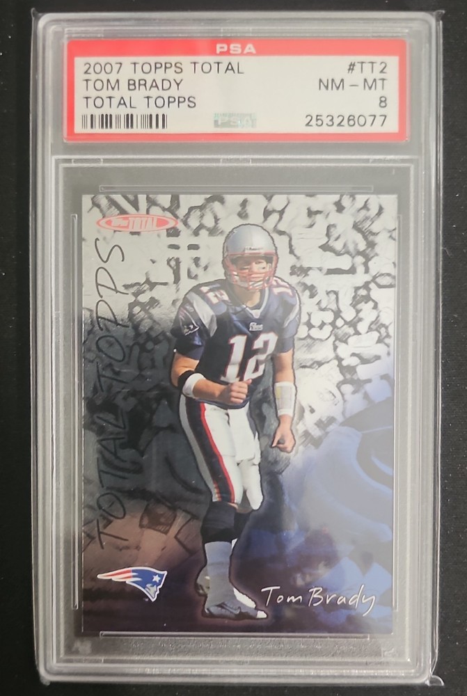 Low Pop 2007 Topps Total - Total Topps Tom Brady #TT2 