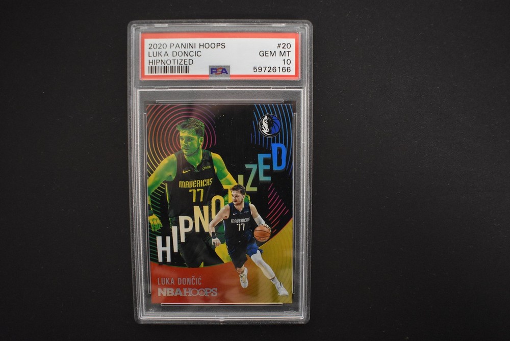 Luka Doncic 2020 Panini Hoops Hipnotized #20 Mavericks PSA 10 Gem Mint