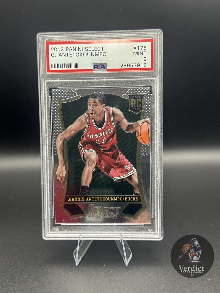 2013-14 Select Giannis Antetokounmpo PSA 9 Mint Rookie