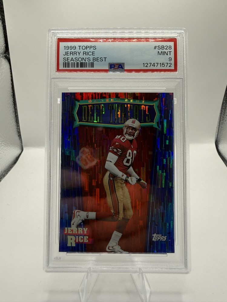1999 Topps - Season's Best Deep Threats Jerry Rice #SB28