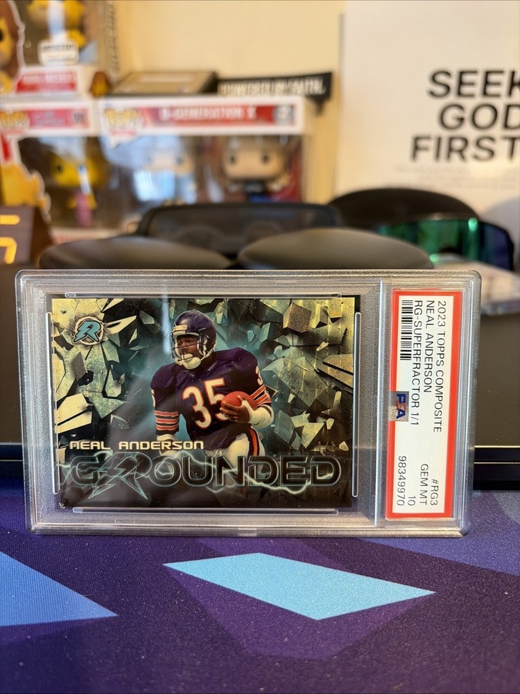 2023 Topps Composite - Neal Anderson SUPERFRACTOR 1/1 PSA 10