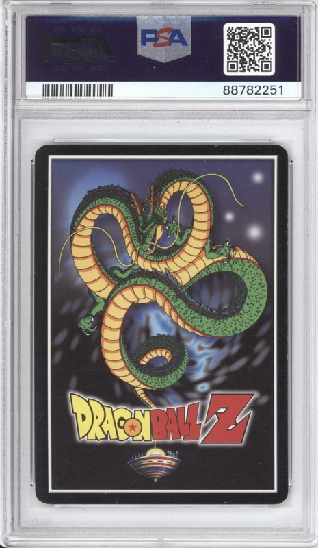 DBZ Dragon Ball Z Goku Cell Saga Level 4 Foil Holo Card Unlimited CCG 135 PSA 7 view 2