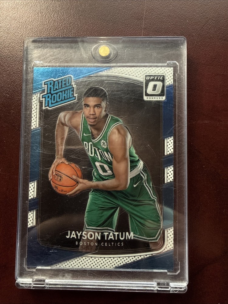 2017-18 Panini Donruss Optic - Rated Rookie Jayson Tatum #198 Holo Prizm (RC)