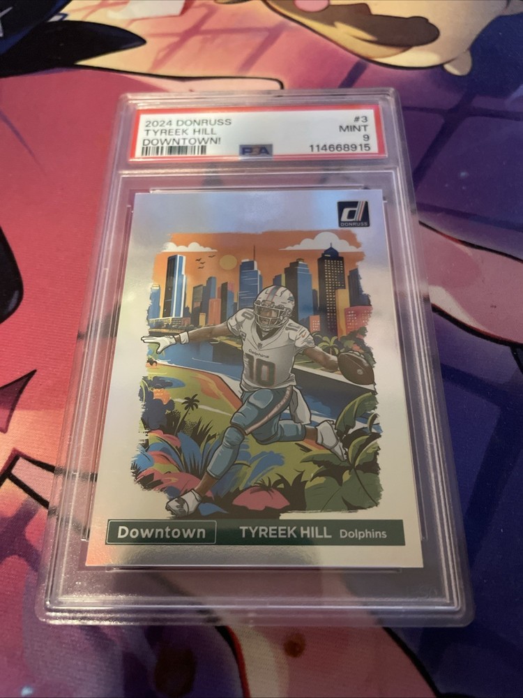 tyreek hill downtown 2024 psa 9