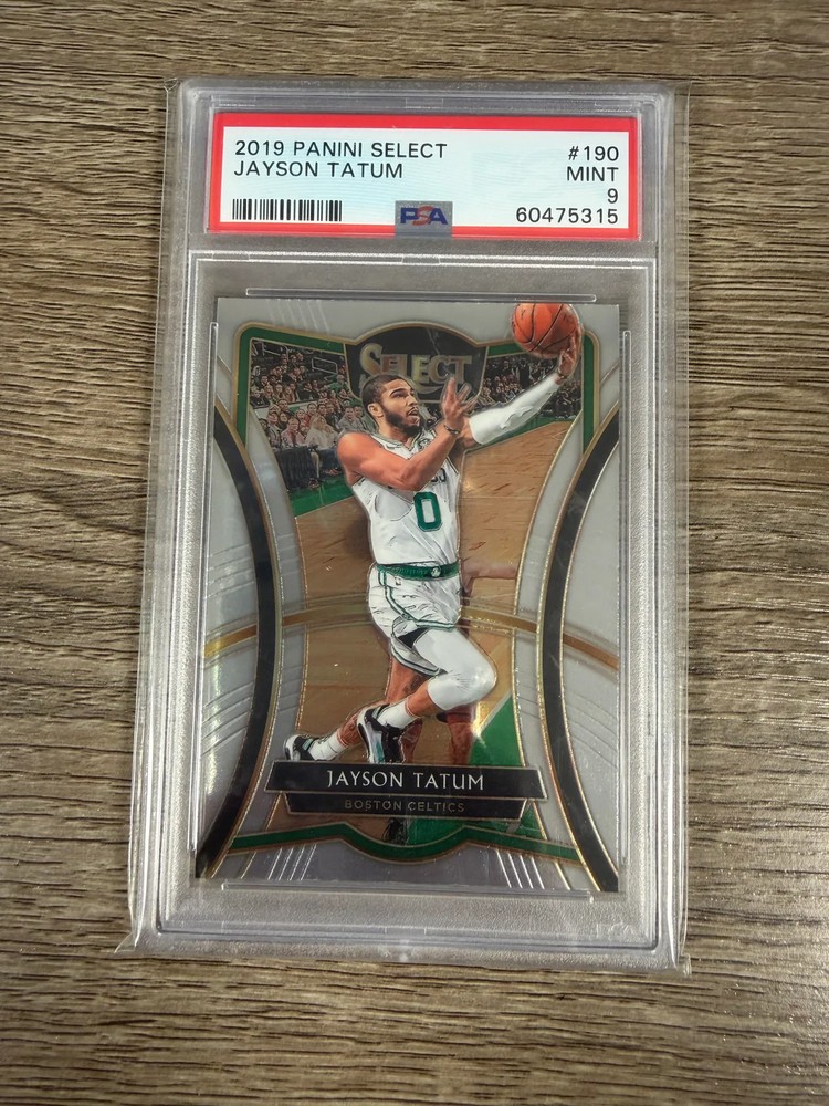 2019 Panini Select Jayson Tatum #190 PSA 9