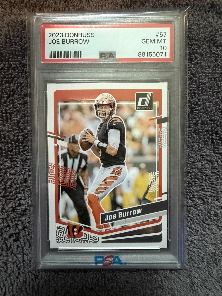 2023 Donruss Joe Burrow #57 Psa 10