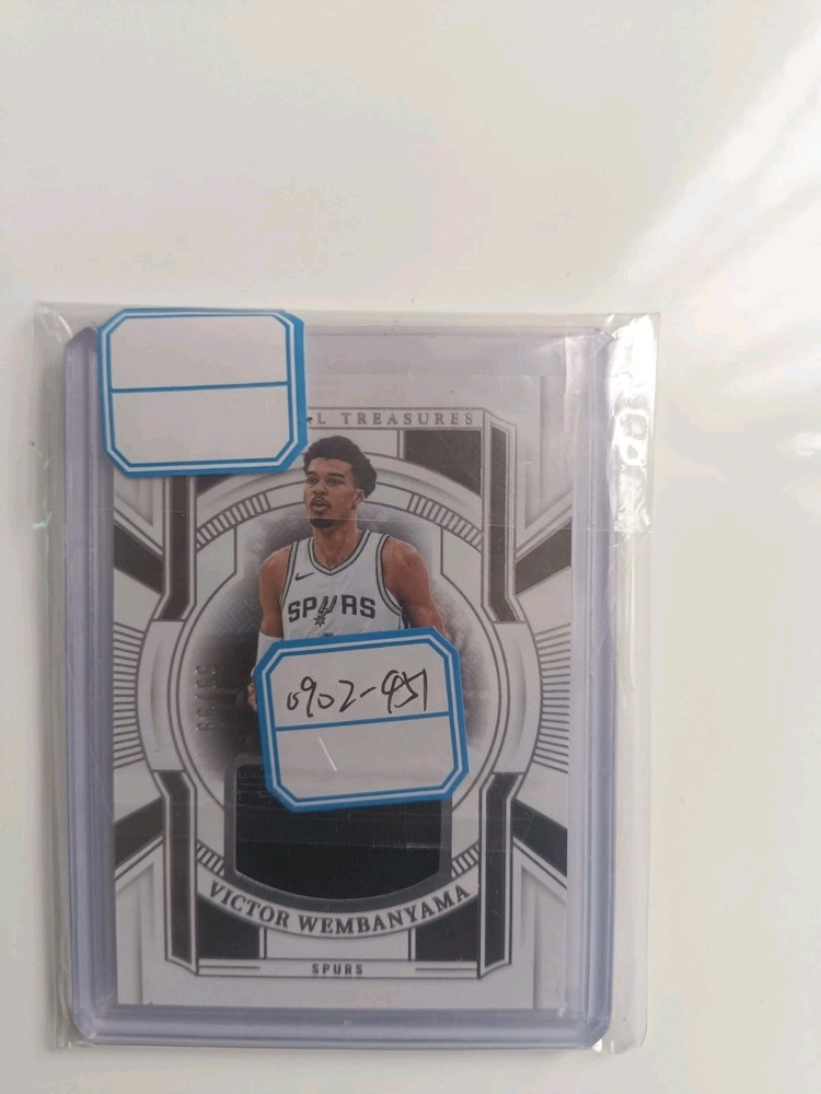 Victor Wembanyama 2024-25 Panini National Treasures Materials 55/99 #FT-WEM
