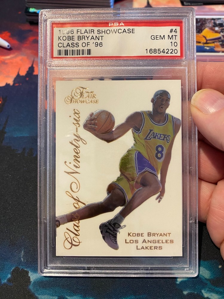 1996 Flair Showcase Class of 96 Kobe Bryant PSA 10