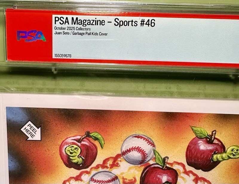 PSA Magazine - Sports #46 PSA 9.6 Juan Soto / Garbage Pail Kids Cover 2025 view 2