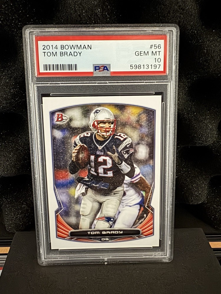 2014 Tom Brady Bowman PSA 10