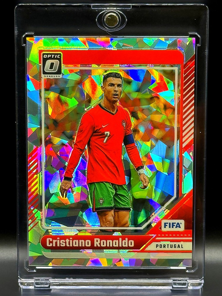 Cristiano Ronaldo 2024-25 Panini Donruss Optic Ice Prizm #115 Portugal Mint
