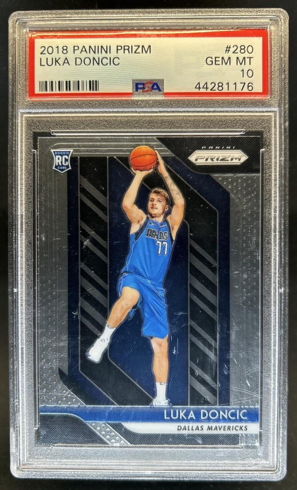 2018-19 Panini Prizm Luka Doncic RC Rookie #280 Mavericks PSA 10 GEM MINT