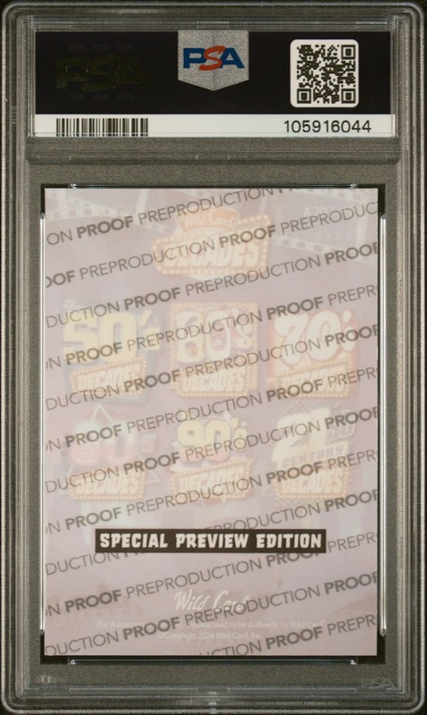 Floyd Mayweather Jr. 2024 Wild Card Decades National Exclusive 1/1 PSA 9 view 2