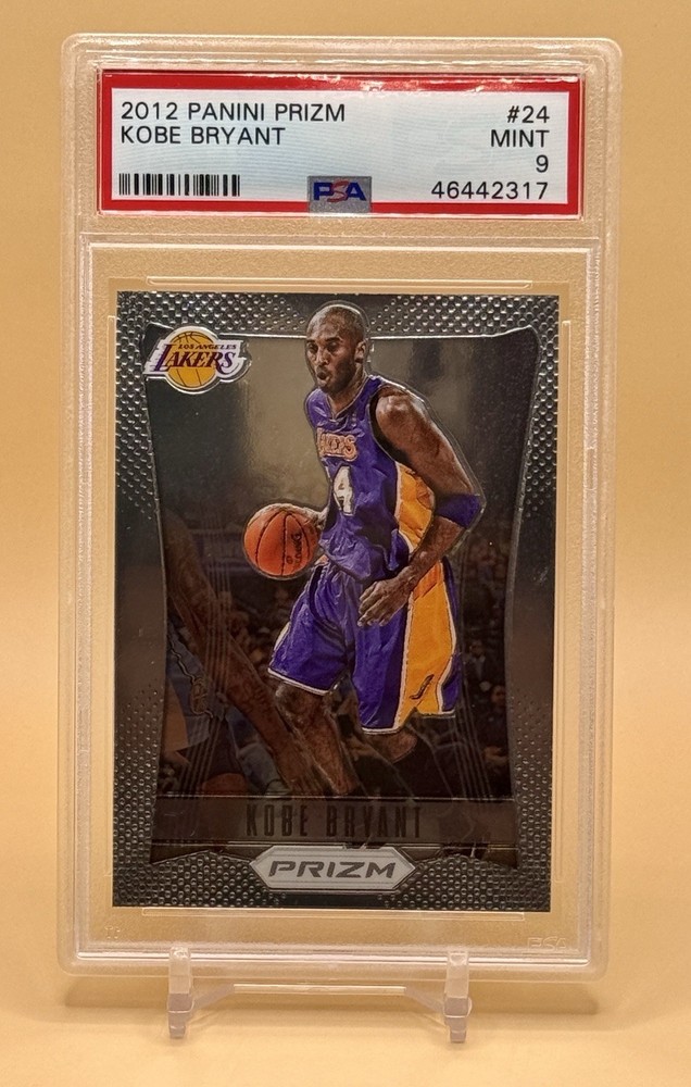 2012 Panini Prizm Kobe Bryant Graded PSA 9 Mint