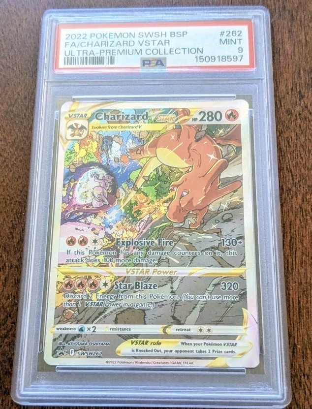 PSA 9 Charizard VSTAR SWSH262 SWSH: Sword & Shield Promo Cards Holo