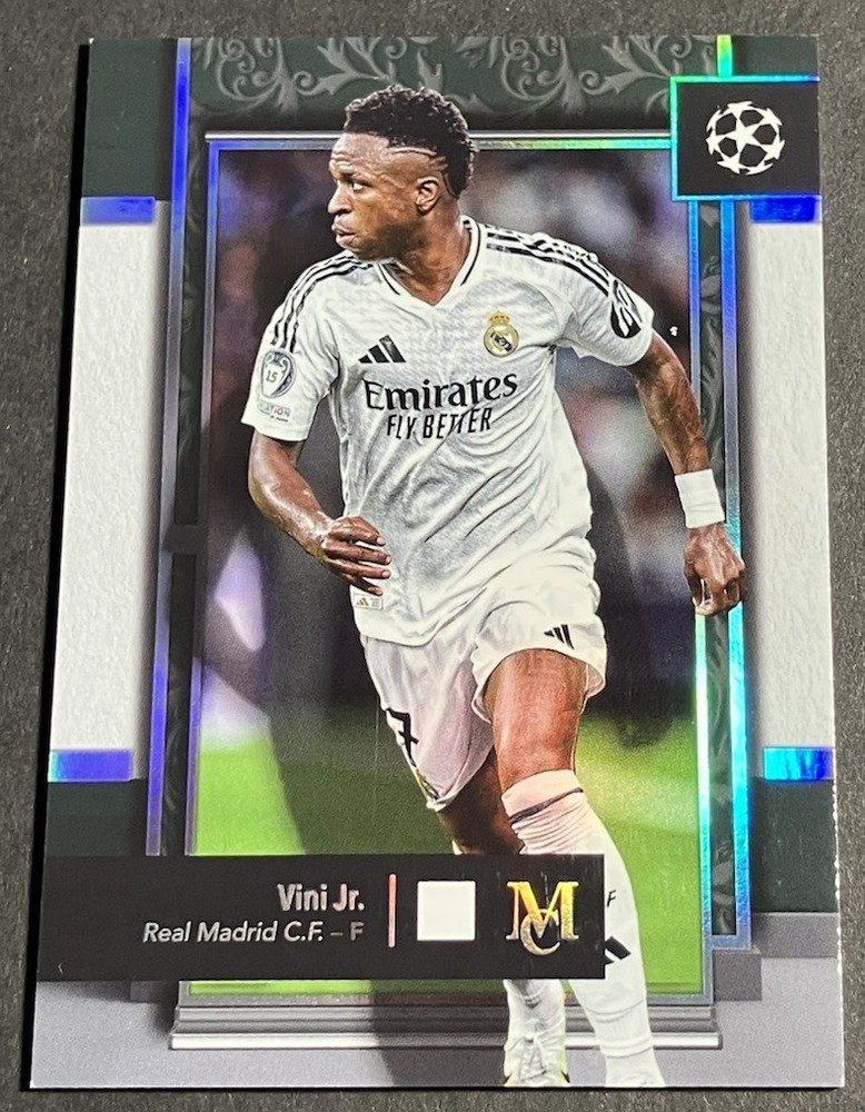 2024-25 Topps Museum Collection Uefa Club Competitions #7 Vinicius Junior