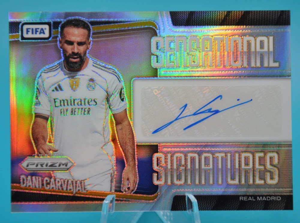2025-26 Prizm FIFA Dani Carvajal Sensational Signatures Silver Prizm Auto /99