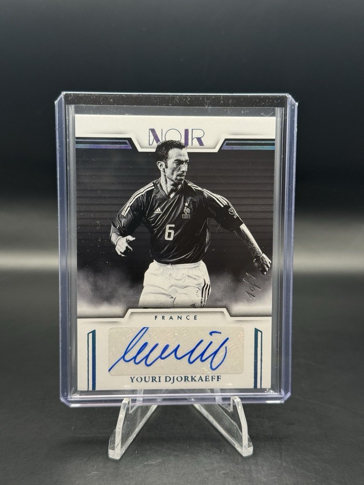 2025-26 Noir Fifa World Cup YOURI DJORKAEFF Auto 1/1 No.AN-YD France
