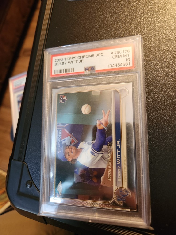 Bobby Witt Jr. Rookie Card PSA 10 2022 Topps Chrome Update