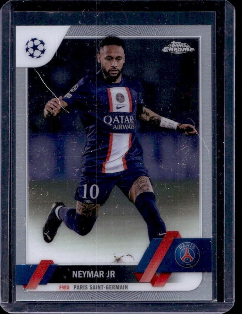 2022-23 Topps Chrome UEFA Neymar Jr #10 PSG