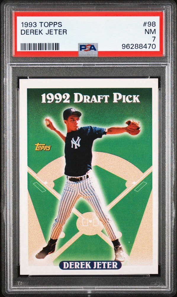 Derek Jeter 1993 Topps Rookie #98 PSA 7 - New York Yankees