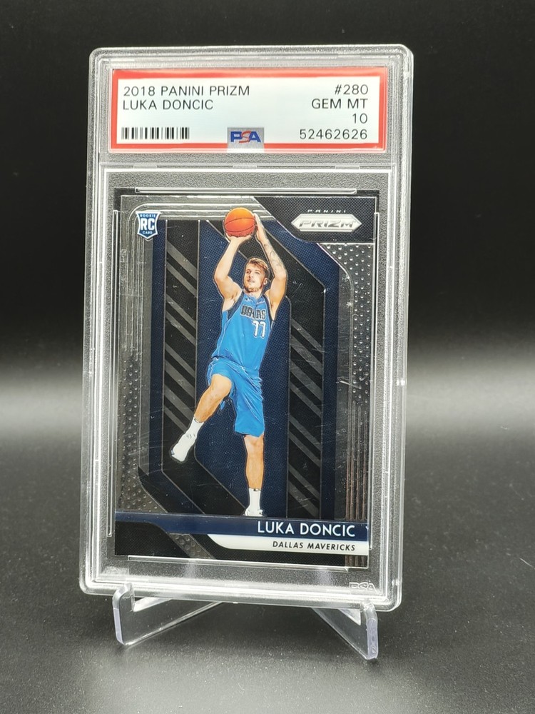 Luka Doncic 2018 Panini Prizm #280 Rookie Dallas Mavericks PSA 10