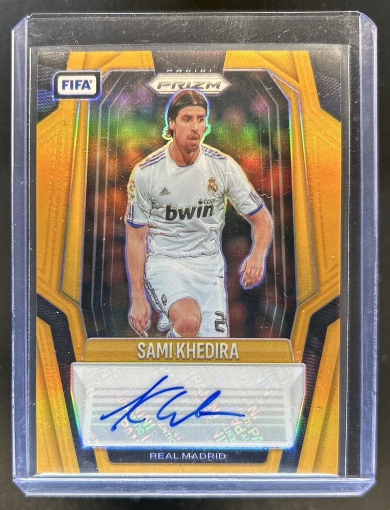 2025-26 Panini Prizm FIFA Sami Khedira Signatures Gold Prizm Auto Autograph #/2