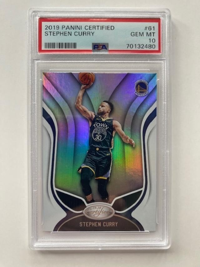 2019-20 Panini Certified #61 Stephen Curry [PSA 10]