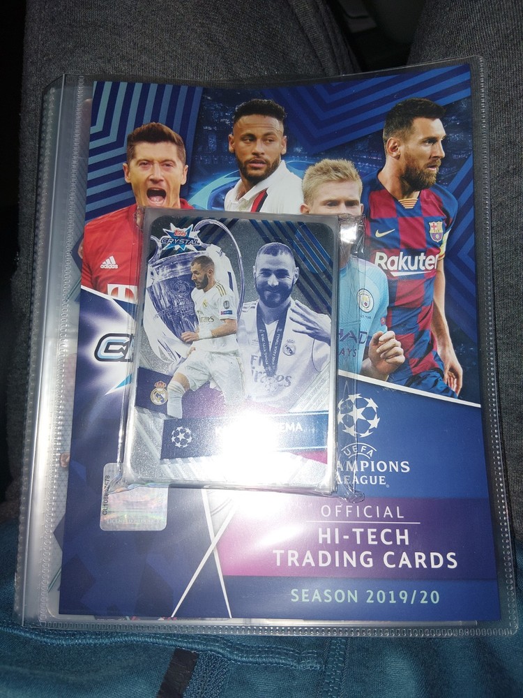 125 Topps Crystal Full Set 2019-20 ROOKIE HAALAND Lionel MESSI Cristiano Ronaldo