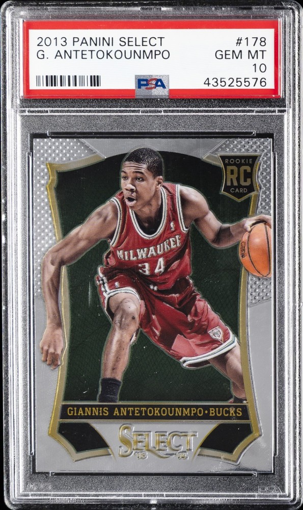 2013 Giannis Antetokounmpo PSA 10 Select #178 *READ DETAILS*