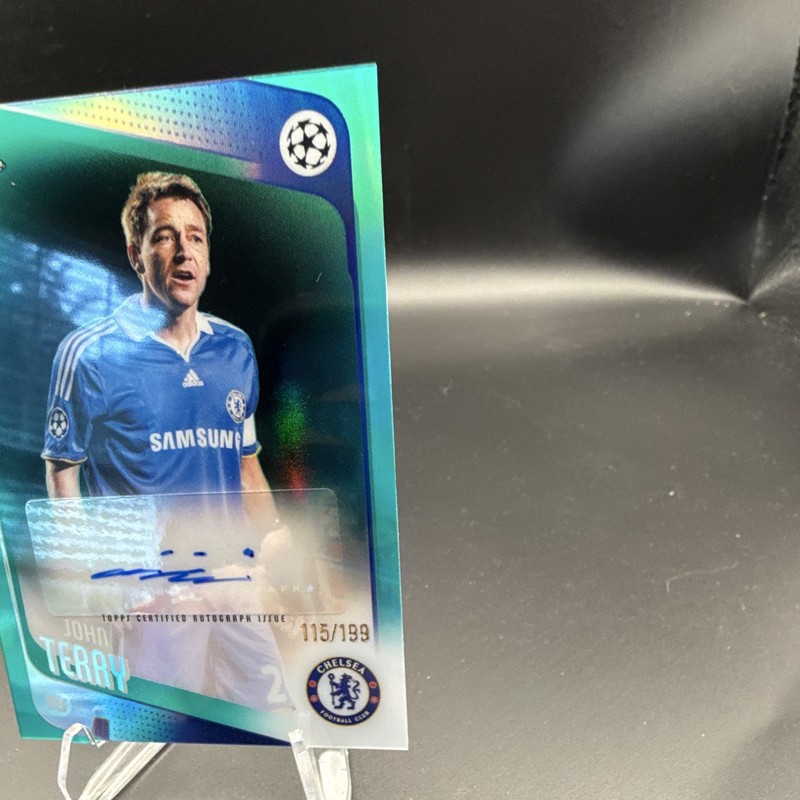 Topps Chrome UEFA Club Competitions 2025/26 John Terry Auto CLA-JT /199 Chelsea view 2