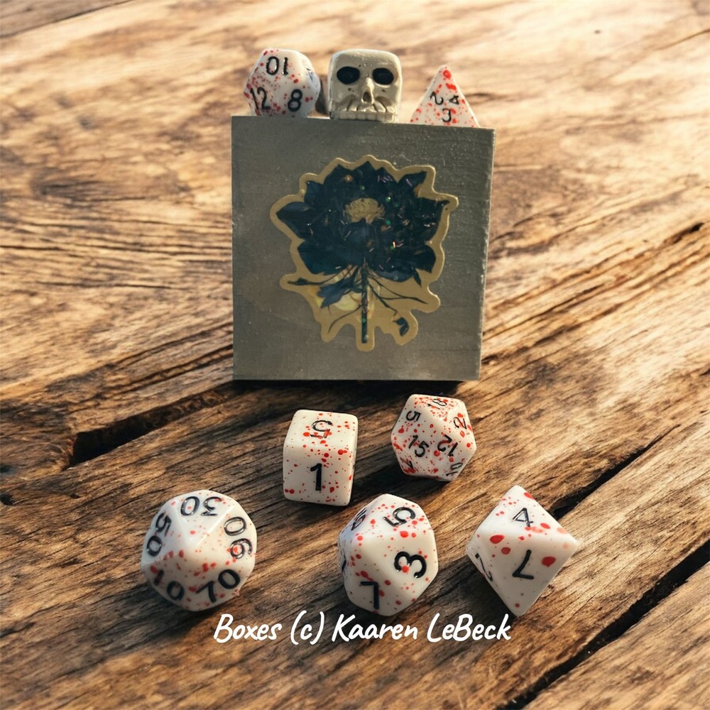Blackheart Bloom | Black Lotus MTG Trinket Box |