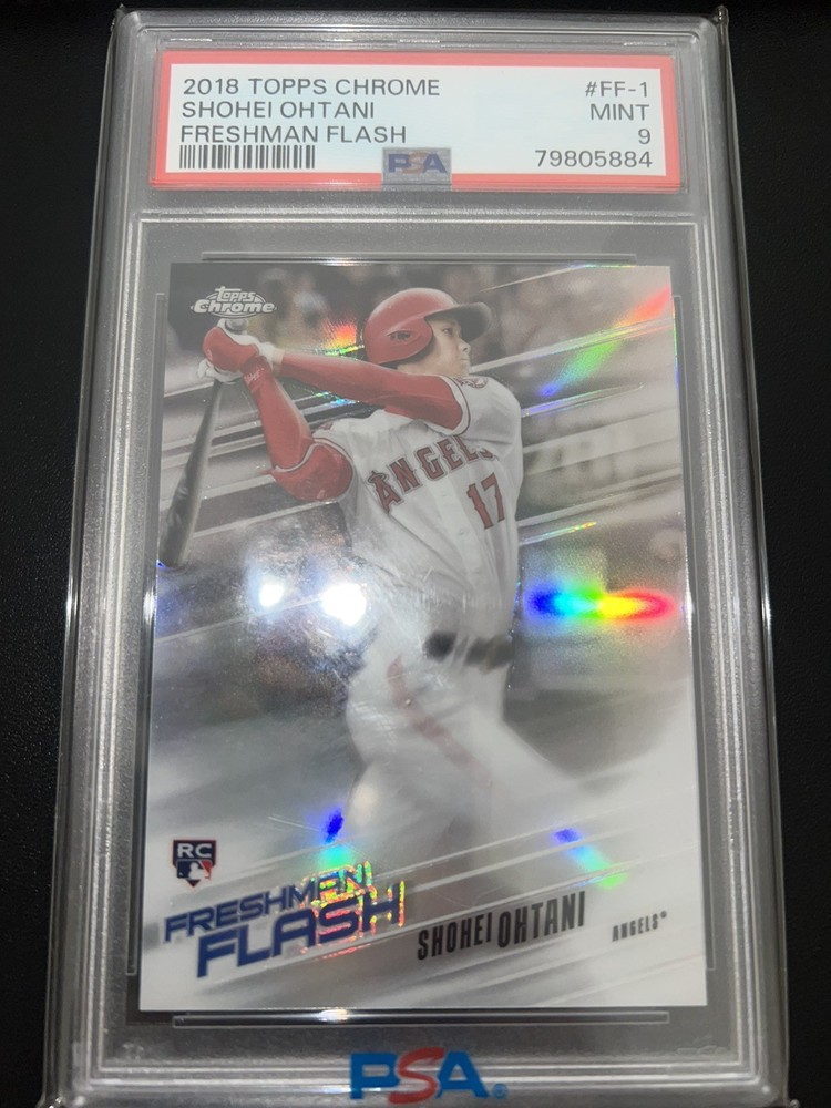 2018 Topps Chrome - Freshman Flash Shohei Ohtani #FF-1 (RC)