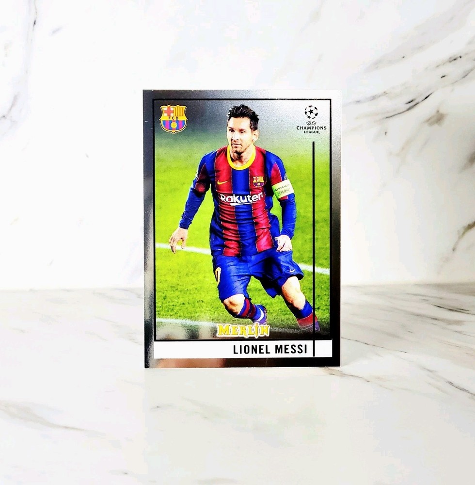 2020-21 Topps Merlin Collection Chrome Uefa Champions League - Lionel Messi # 1 