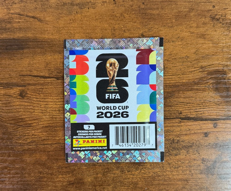 (1) Sealed Pack (7 Stickers) 2026 Panini World Cup Fifa World Cup Orange Amazon view 2