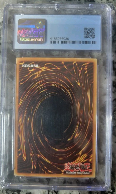 Crystal Clear Wing Synchro Dragon LED8-EN005 Ghost Rare 1st Edition Near Mint view 2