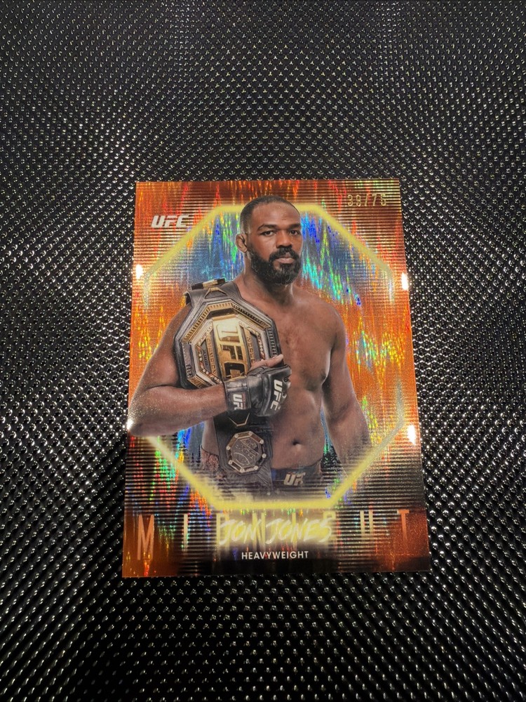 2025 Topps Midnight UFC - Jon Jones, Jon Jones #99 Dusk /75