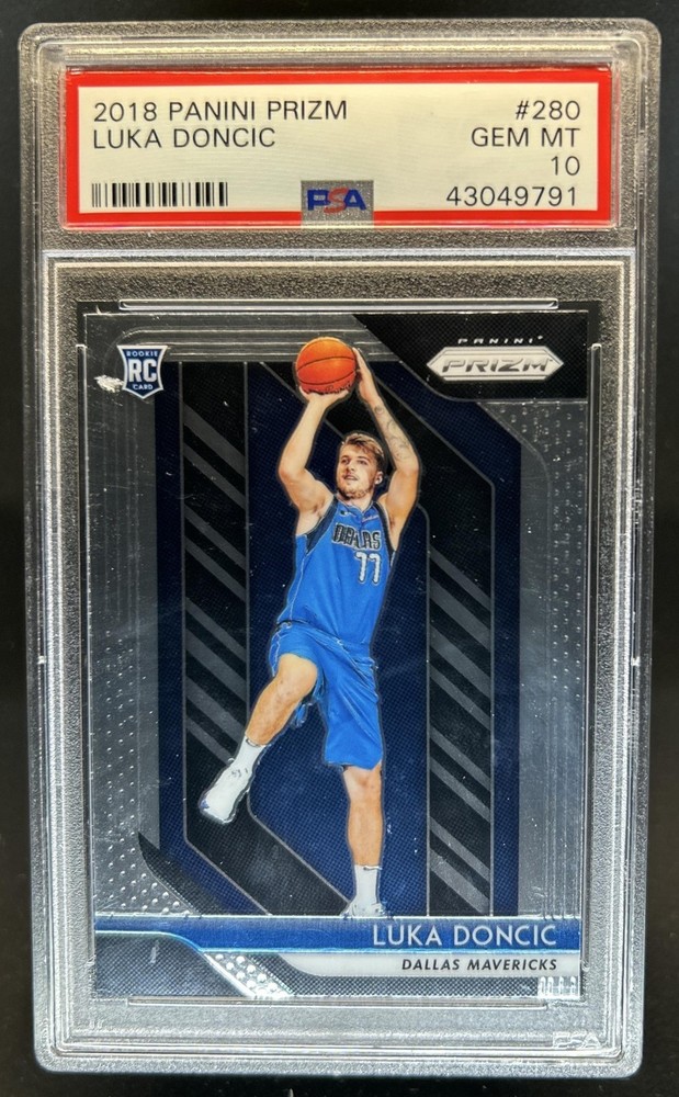 2018-19 Panini Prizm Luka Doncic RC Rookie #280 Mavericks PSA 10 GEM MINT