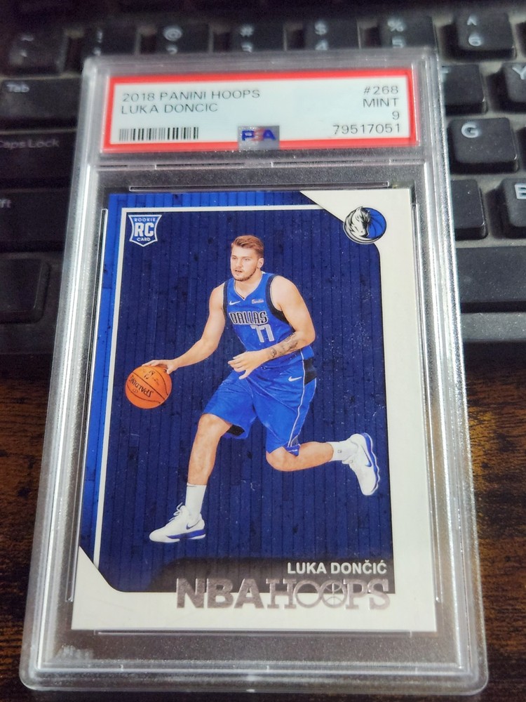 2018 Panini Hoops Luka Doncic #268 Rookie Card PSA 9 MINT