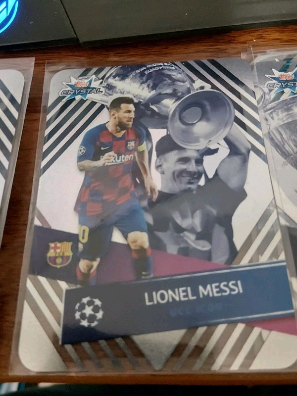 125 Topps Crystal Full Set 2019-20 ROOKIE HAALAND Lionel MESSI Cristiano Ronaldo view 2