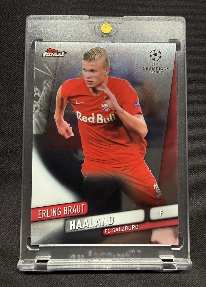 2019-20 Topps Finest UEFA Champions League - Erling Haaland #91 (RC) - Rookie